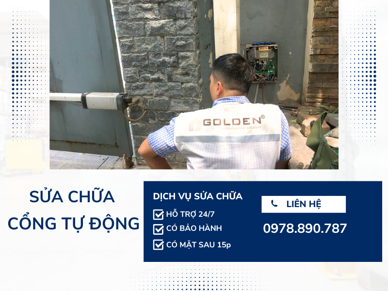 Dịch vụ sửa cửa cổng tự động tại Hà Nội, có mặt nhanh chóng